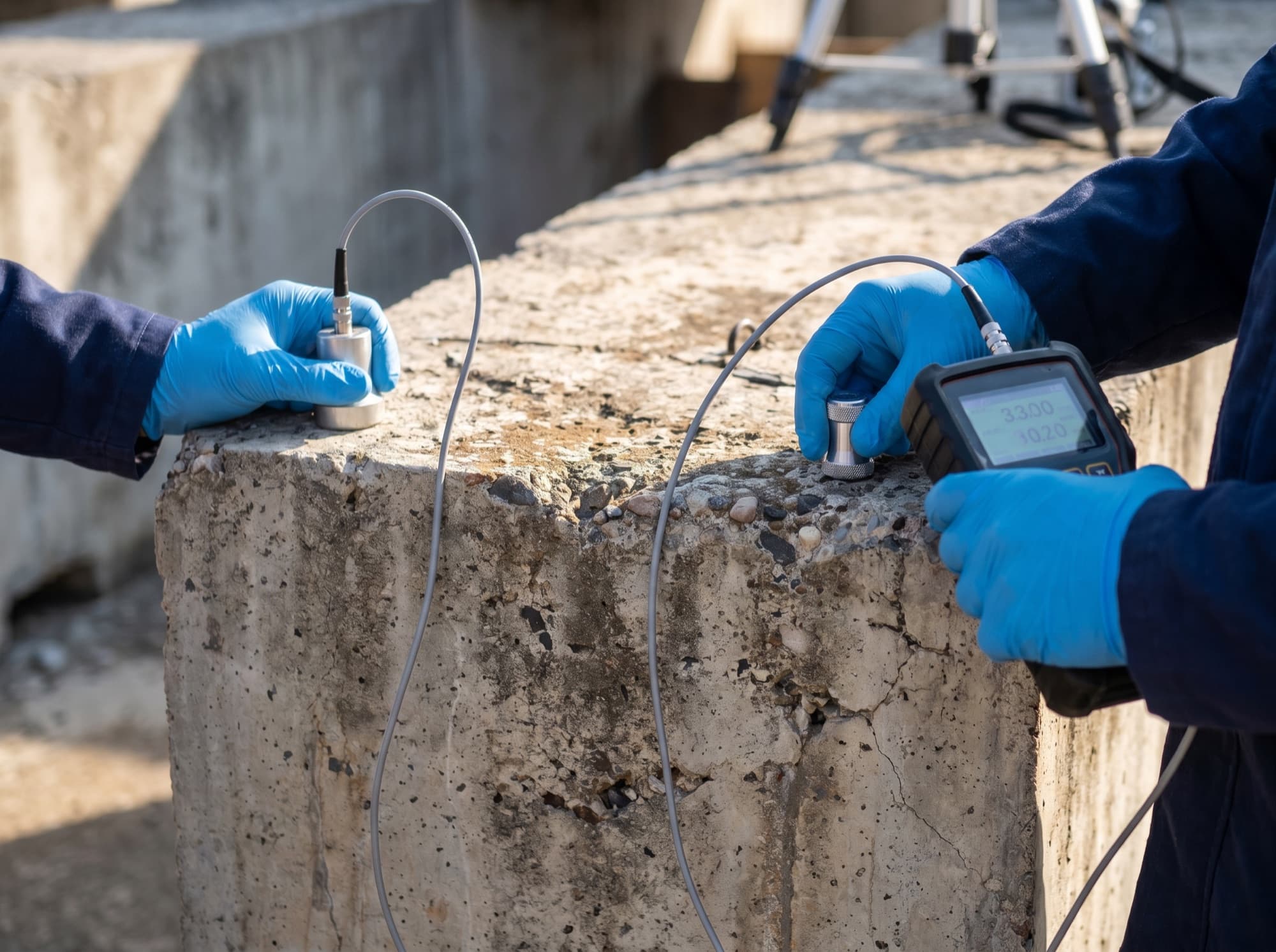 Ultrasonic Pulse Velocity (UPV)